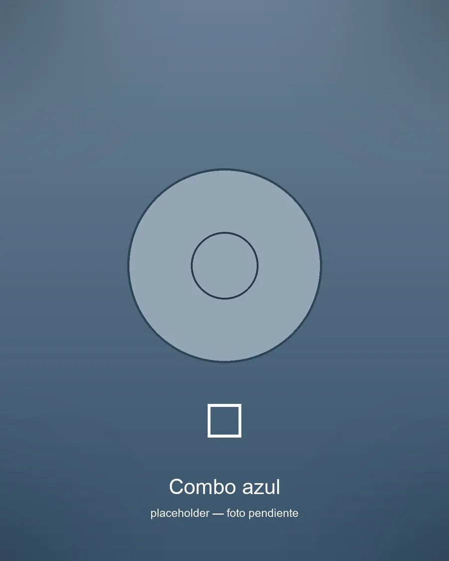 Combo azul