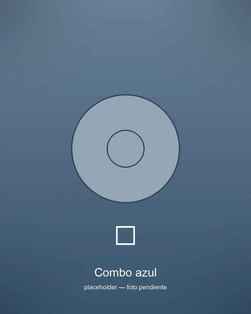 Combo azul