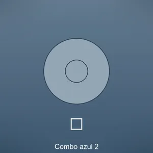 Combo azul